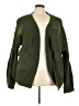 Pink Rose Green Cardigan Size 3X - photo 1