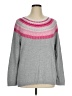 Talbots Color Block Gray Pullover Sweater Size XL - photo 1