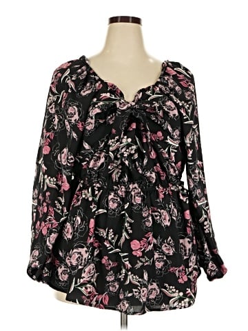 Hayden Long Sleeve Blouse (view 1)
