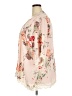 Liberty Love 100% Polyester Floral Pink 3/4 Sleeve Blouse Size 3XL - photo 5