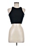River Island 100% Cotton Black Tank Top Size 8 - photo 1