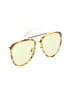 Gucci Yellow Aviator Sunglasses One size - photo 1