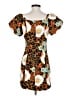 Rhode Print Orange Cocktail Dress Size 4 - photo 2