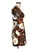 Rhode Print Orange Cocktail Dress Size 4 - photo 4