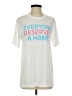 District. White Short Sleeve T-Shirt Size S - photo 1