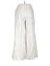 Forever 21 100% Cotton Stripes Ivory Casual Pants Size L - photo 2