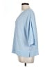 Envy Blue 3/4 Sleeve Blouse Size L - photo 5