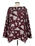 Assorted Brands Burgundy Poncho Size 1X - photo 2