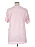 Canvas Solid Pink Short Sleeve T-Shirt Size XL - photo 2