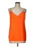 Naked Zebra 100% Polyester Orange Sleeveless Blouse Size L - photo 1