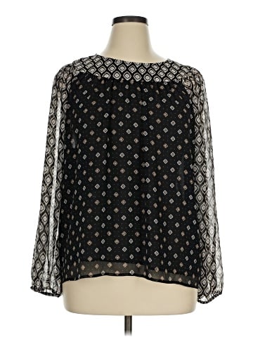 Ann Taylor LOFT Long Sleeve Blouse (view 1)