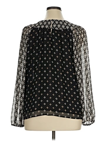 Ann Taylor LOFT Long Sleeve Blouse (view 2)