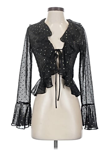 Miss Selfridge 3/4 Sleeve Blouse (view 1)