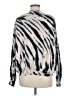 Young Fabulous & Broke Animal Print Silver Pullover Sweater Size M - photo 2