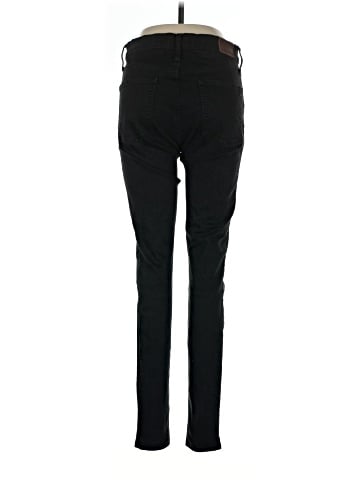 Madewell Taller 9" Mid-Rise Skinny Jeans in ISKO Stay Black&trade; (view 2)