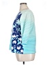 Ruby Rd. Blue 3/4 Sleeve Top Size 1X - photo 5