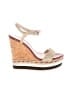 Plenty By Tracy Reese Color Block Tan Wedges Size EU 38 1/2 - photo 1