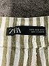 Zara Stripes Silver Casual Pants Size S - photo 4