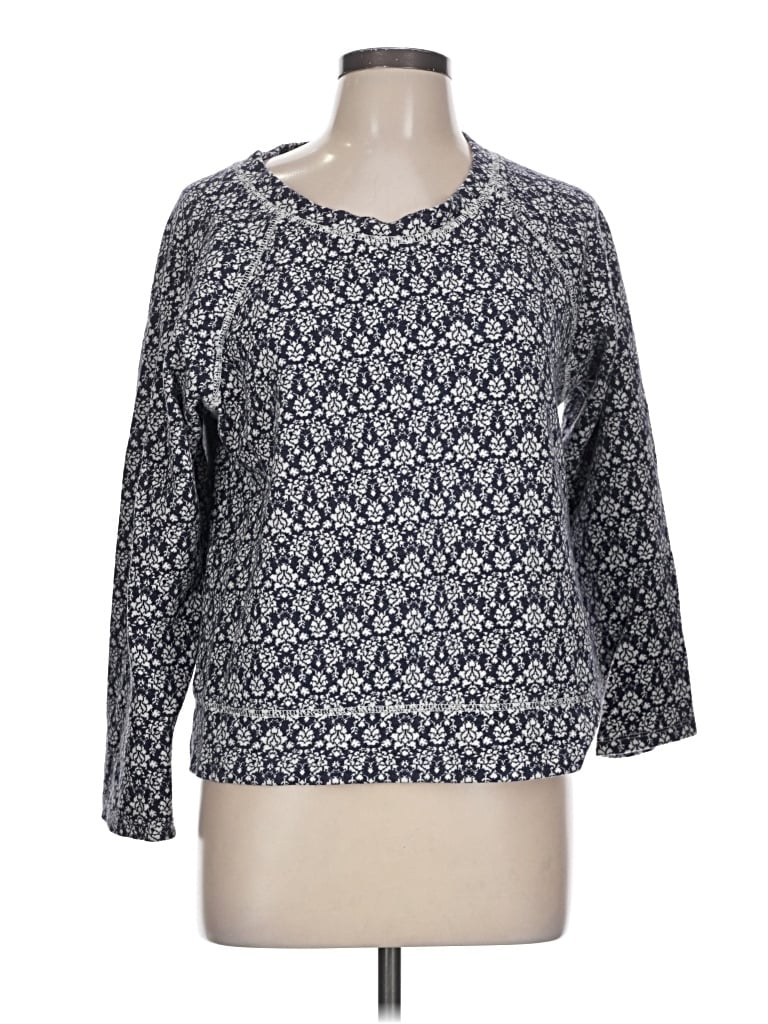 Pre-owned Jcrew Pullover Sweater In Blue