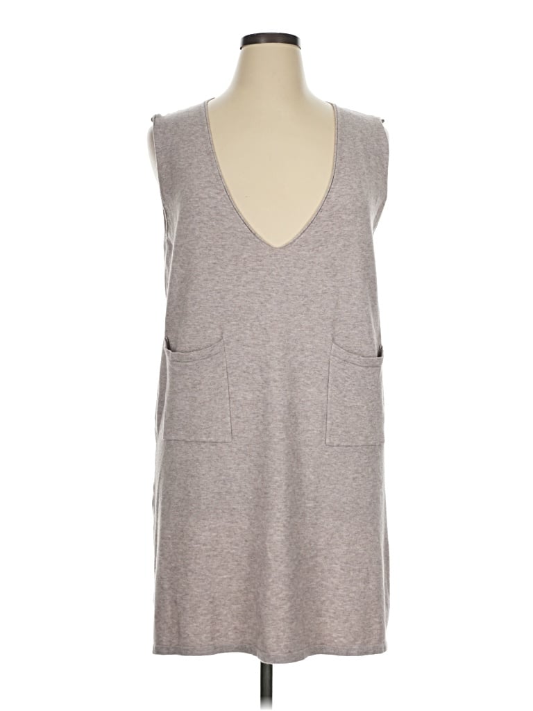 Pre-owned Unbranded Casual Dress In Gray
