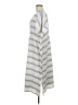 LOFT Beach Stripes Gray Casual Dress Size Med - Lg - photo 5