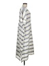 LOFT Beach Stripes Gray Casual Dress Size Med - Lg - photo 4