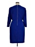 Harper Solid Blue Casual Dress Size 16W - photo 2