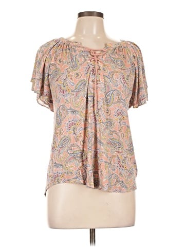 Chaps Short Sleeve Blouse (view 1)