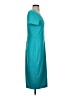 The Limited Solid Teal Casual Dress Size 4 - photo 4