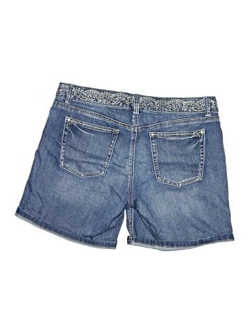 White House Black Market Denim Shorts (view 2)
