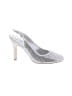 Nina Silver Heels Size 8 1/2 - photo 1