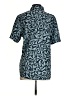 Volcom 100% Cotton Paisley Teal Short Sleeve Button-Down Shirt Size S - photo 2