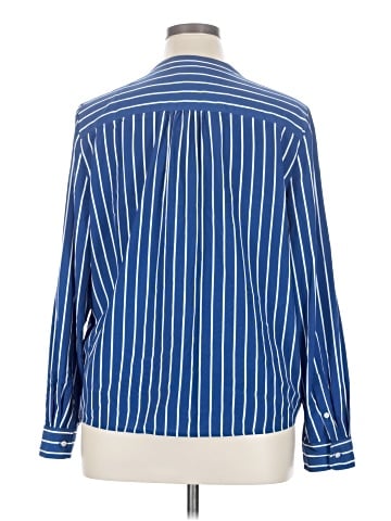 J.Crew Factory Store Long Sleeve Blouse (view 2)