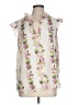 Tommy Bahama Ivory Sleeveless Blouse Size L - photo 1