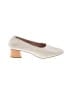 Uterque Ivory White Heels Size EU 40 - photo 1