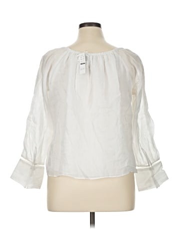 J.Crew Collection 3/4 Sleeve Blouse (view 2)