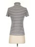 Tory Burch Gray Short Sleeve Top Size S - photo 2