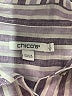 Chico's 100% Linen Stripes Purple 3/4 Sleeve Button-Down Shirt Size XL (3) - photo 7