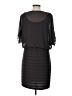 R&M Richards 100% Polyester Solid Black Cocktail Dress Size 10 - photo 2