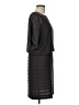 R&M Richards 100% Polyester Solid Black Cocktail Dress Size 10 - photo 4