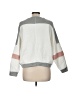 Ella Moss 100% Cotton Color Block Gray Pullover Sweater Size M - photo 2