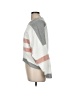 Ella Moss 100% Cotton Color Block Gray Pullover Sweater Size M - photo 5