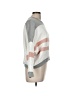 Ella Moss 100% Cotton Color Block Gray Pullover Sweater Size M - photo 4