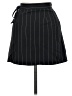 Subdued Stripes Black Formal Skirt One size - photo 2