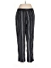 Jessica Simpson 100% Viscose Stripes Black Casual Pants Size M - photo 2