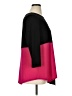 Clara Sun Woo Color Block Pink 3/4 Sleeve Top Size 1X - photo 4