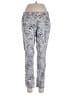 Zara Basic Animal Print Silver Casual Pants Size 10 - photo 1