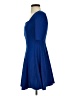 Jodi Kristopher 100% Polyester Blue Cocktail Dress Size S - photo 5