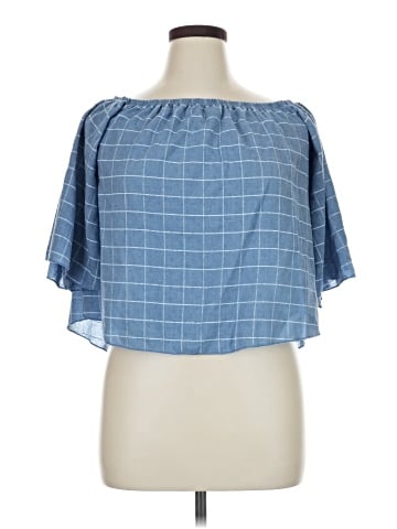 Beware! Short Sleeve Blouse (view 1)