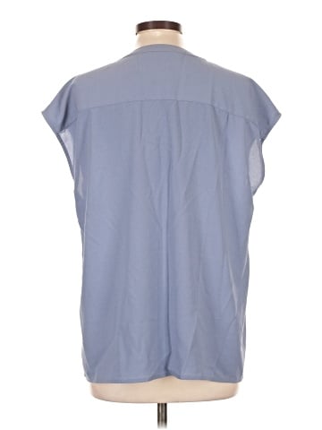 Anne Klein Short Sleeve Blouse (view 2)